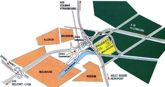 Plan de situation du CPM